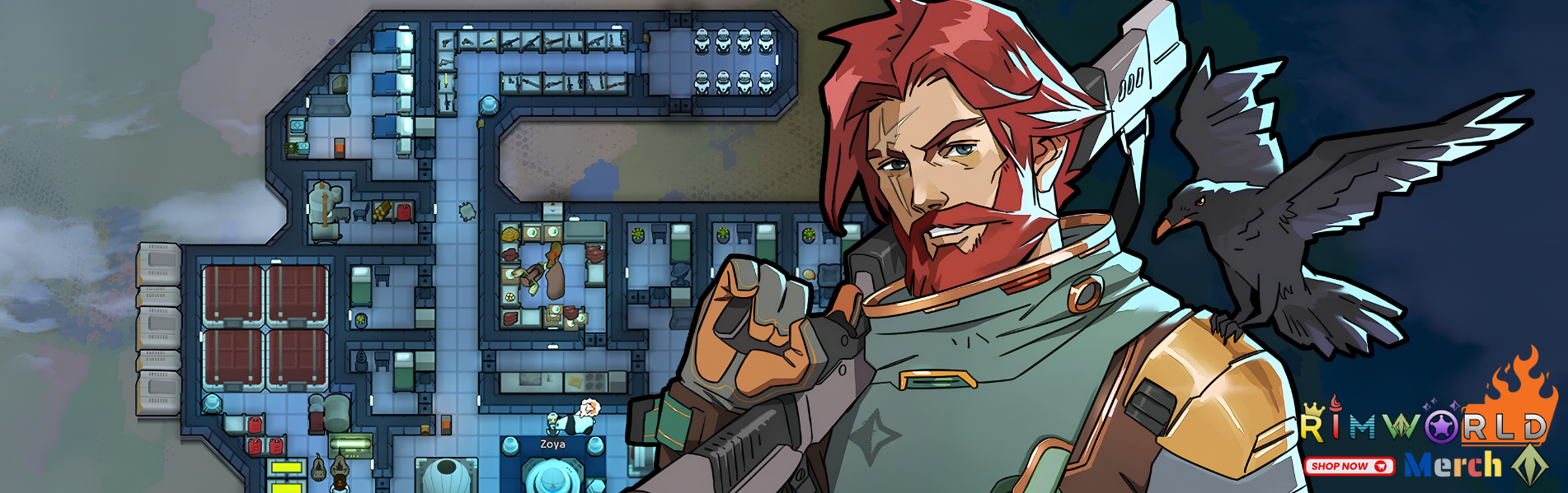 RimWorld Merch Banner - RimWorld Merch