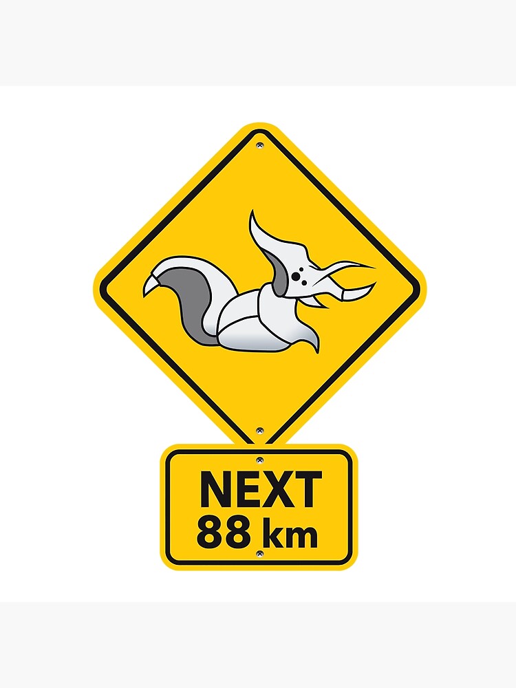 Rimworld Megaspider Warning Road Sign Funny Meme Indie Online Video Game Throw Pillow - Image 2