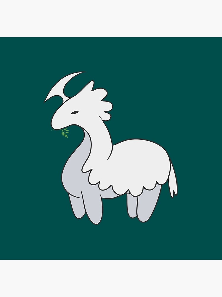 Rimworld Thrumbo36 Throw Pillow - Image 2