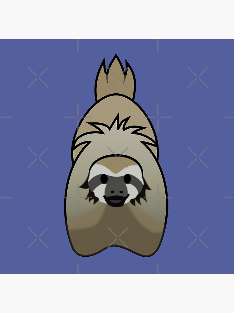 Rimworld Megasloth Animal Throw Pillow - Image 2