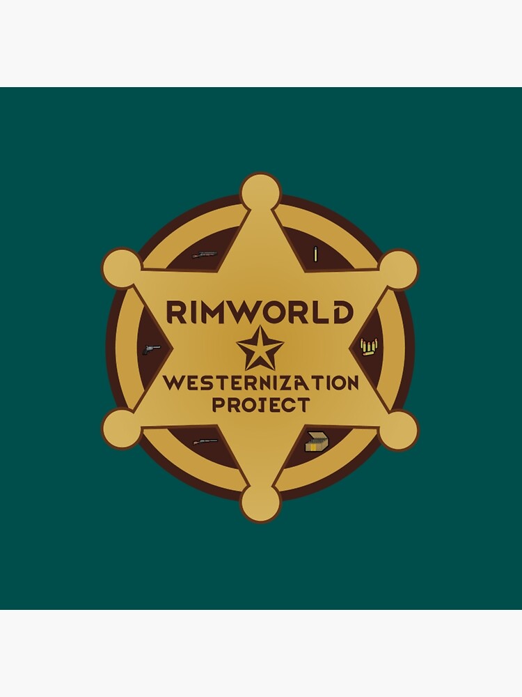 Westenization Project Rimworld168 Throw Pillow - Image 2