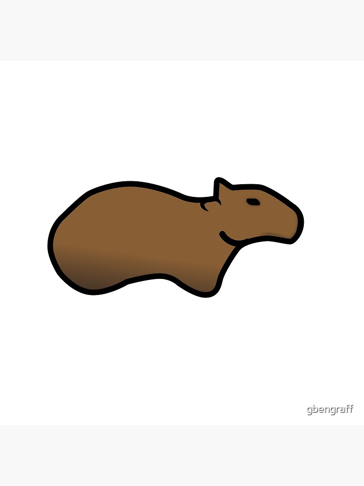 Rimworld Capybara Hd Throw Pillow - Image 2