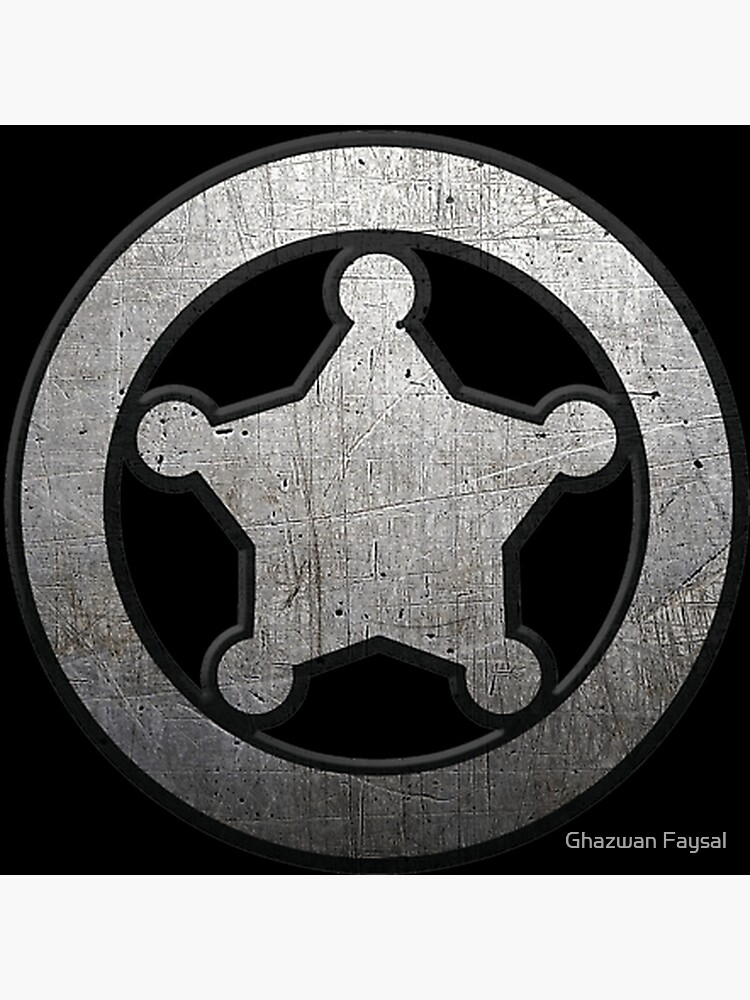 Rimworld Badge Throw Pillow - Image 2