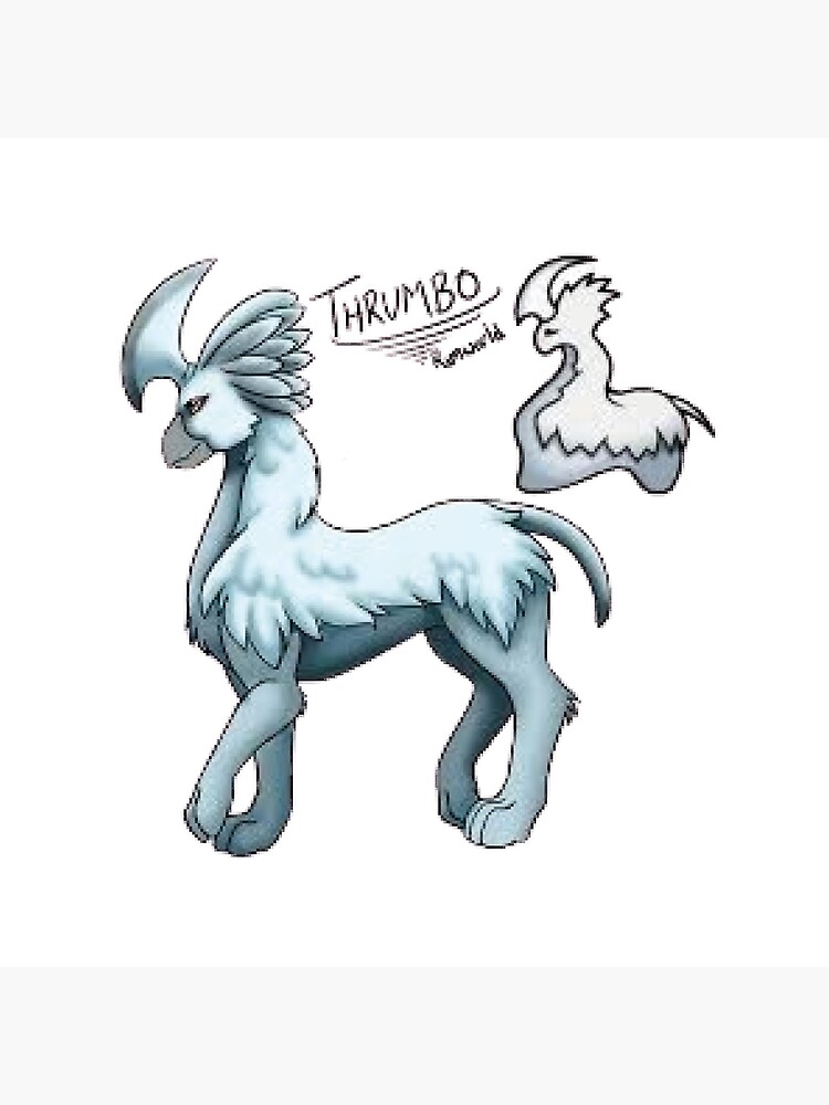 Rimworld Thrumbo Throw Pillow - Image 2