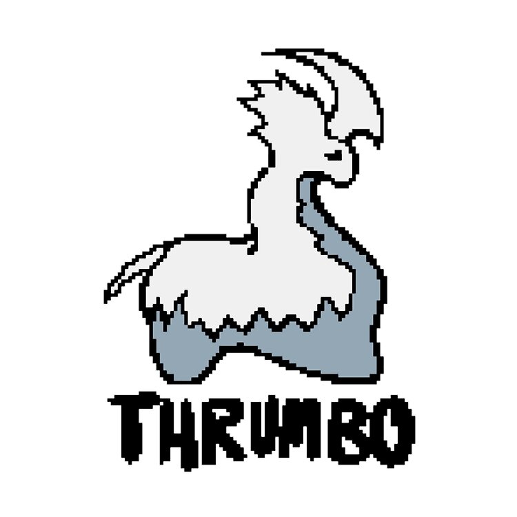 Pixel Art Thrumbo Tote Bag - Image 2