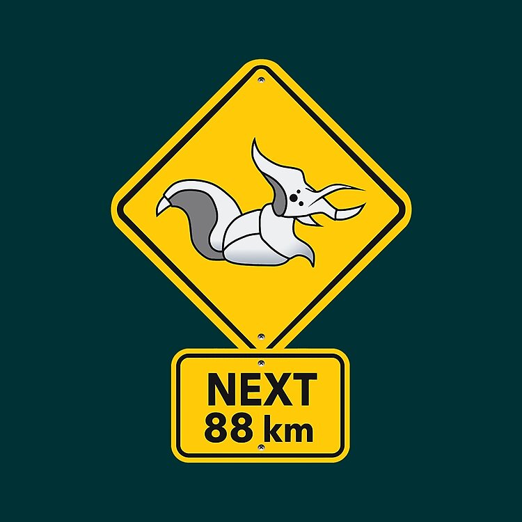 Rimworld Megaspider Warning Road Sign Funny Meme Indie Online Video Game Hd High Quality Online Stor Tote Bag - Image 2