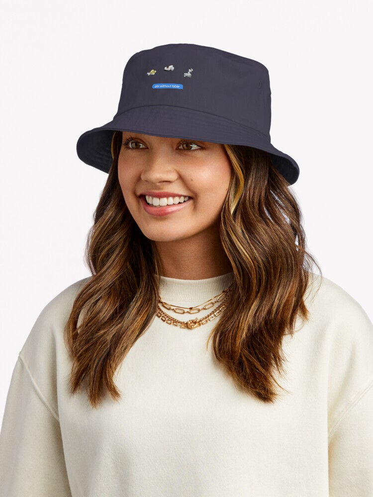 Ate Without Table Rimworld Meme Game Bucket Hat - Image 2
