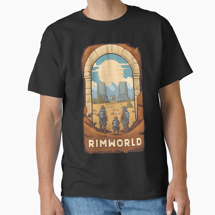 Rimworld Basic Design T-shirt - Image 2