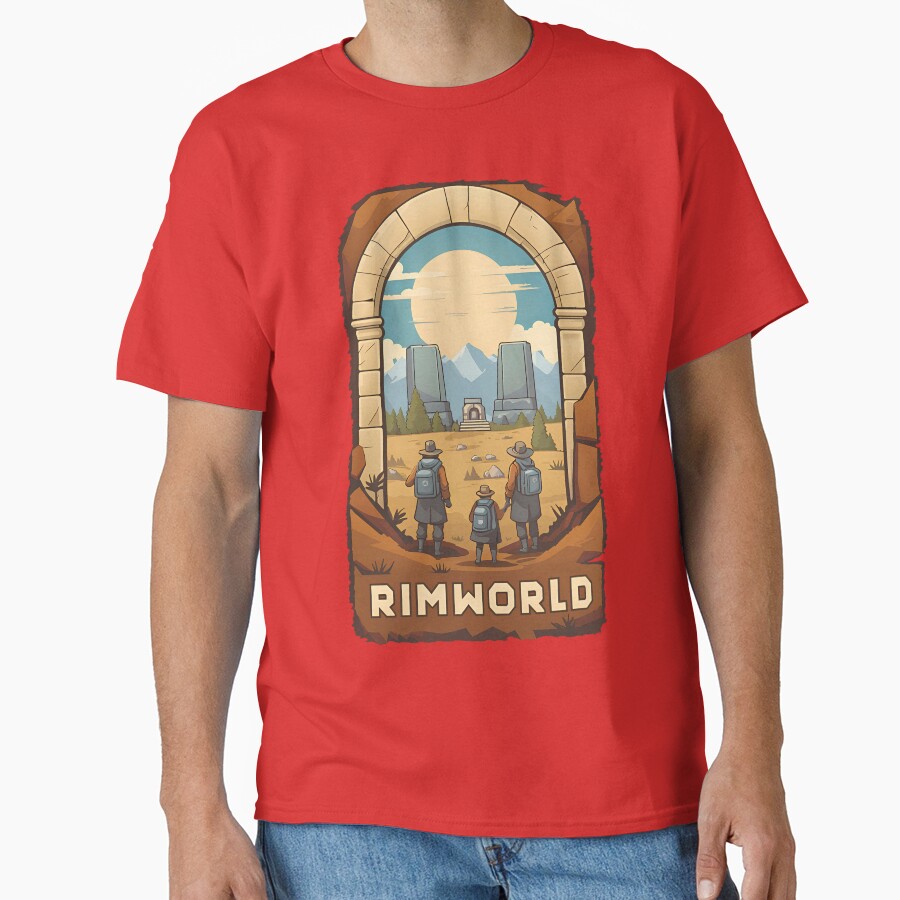 Rimworld Basic Design T-shirt - Image 5