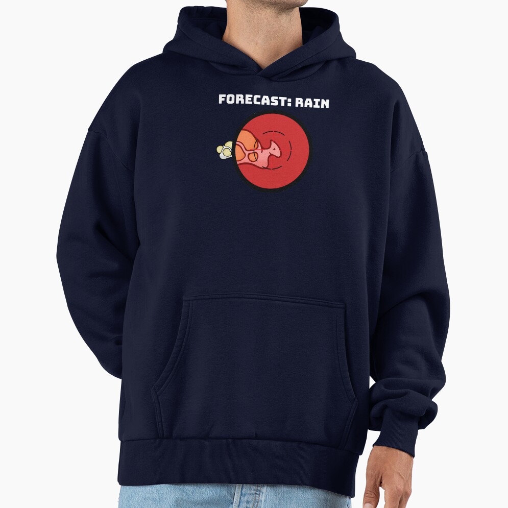 Rimworld Gaming Hunting Boomalope Forecast Rain Funny Meme Indie Online Video Game Hd High Quality Hoodie - Image 5