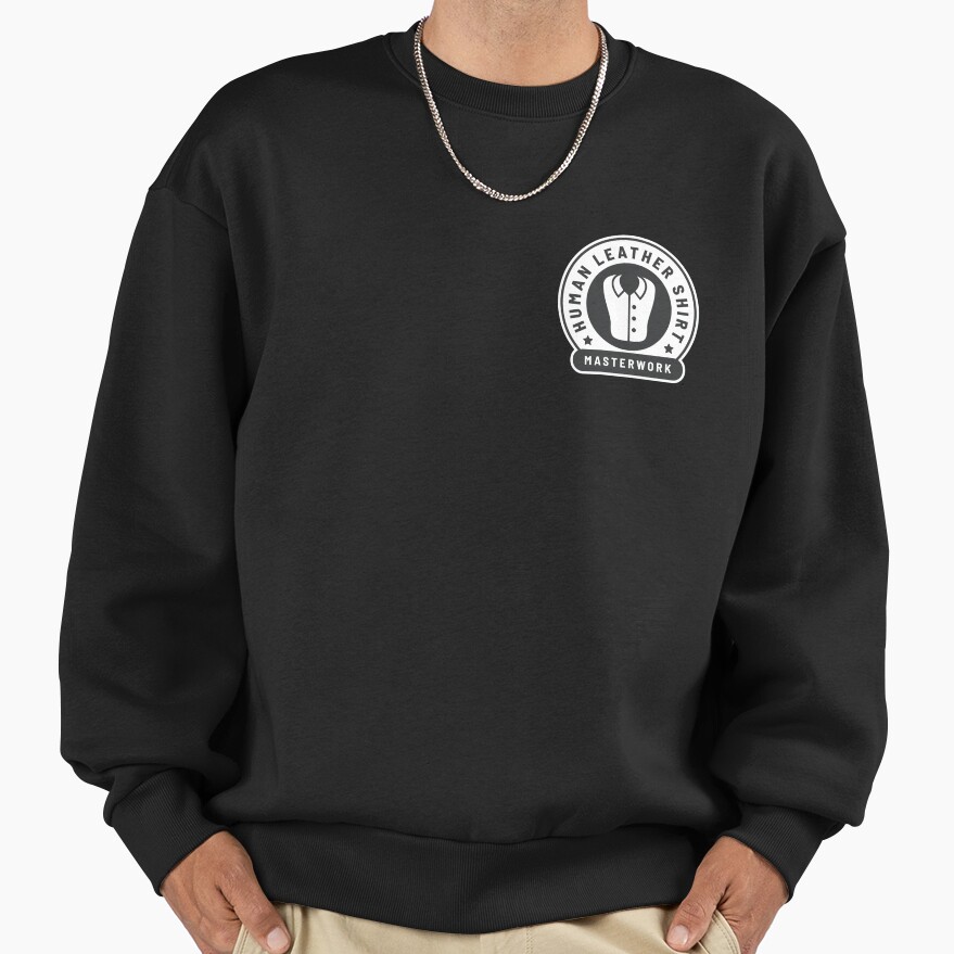 Human Leather Shirt Rimworld Sweatshirt - Image 2