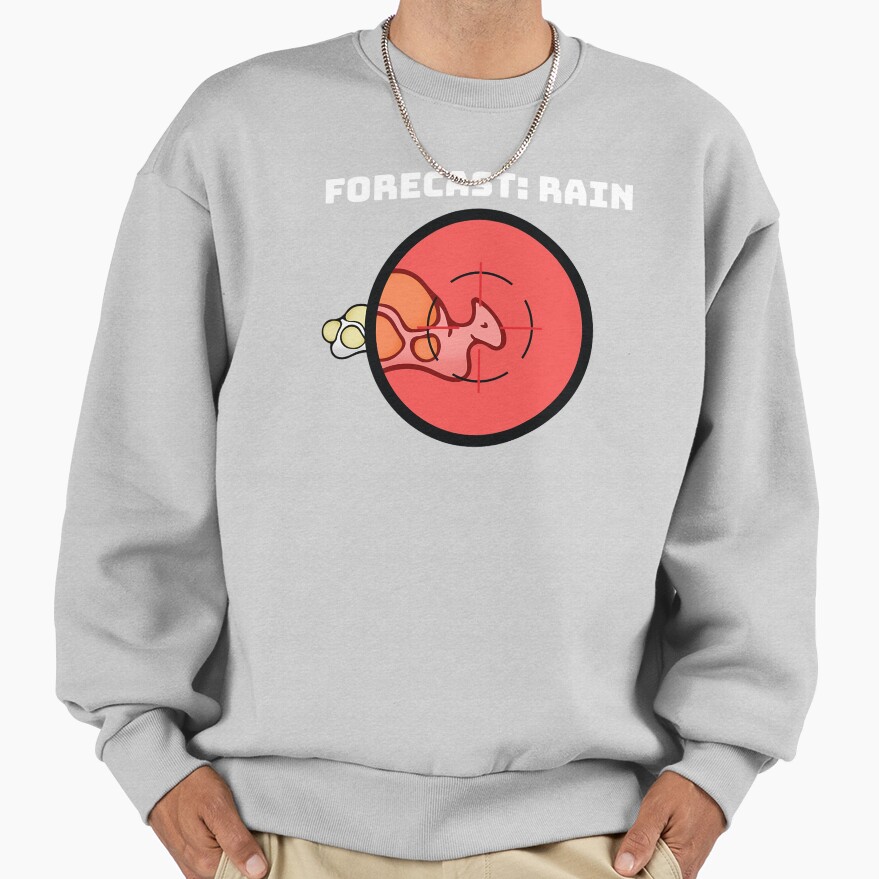Rimworld Gaming Hunting Boomalope Forecast Rain Funny Meme Indie Online Video Game Hd High Quality Sweatshirt - Image 4