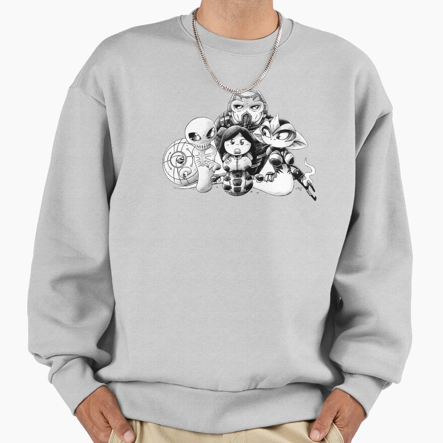 Rimworld Ate Without Table 3 Thrumbo Rimworld Active Sweatshirt - Image 4