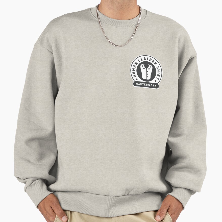 Human Leather Shirt Rimworld Sweatshirt - Image 3