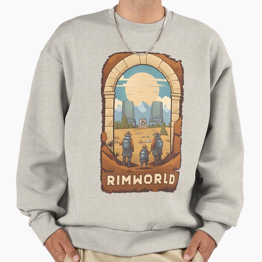 Rimworld Basic Design Sweatshirt - Image 3