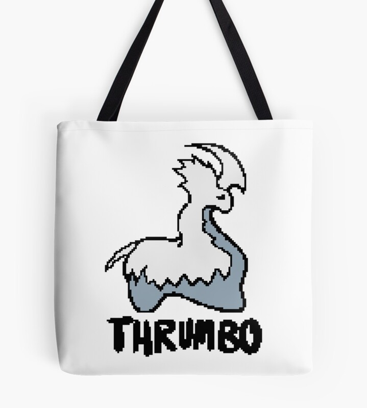 Pixel Art Thrumbo Tote Bag