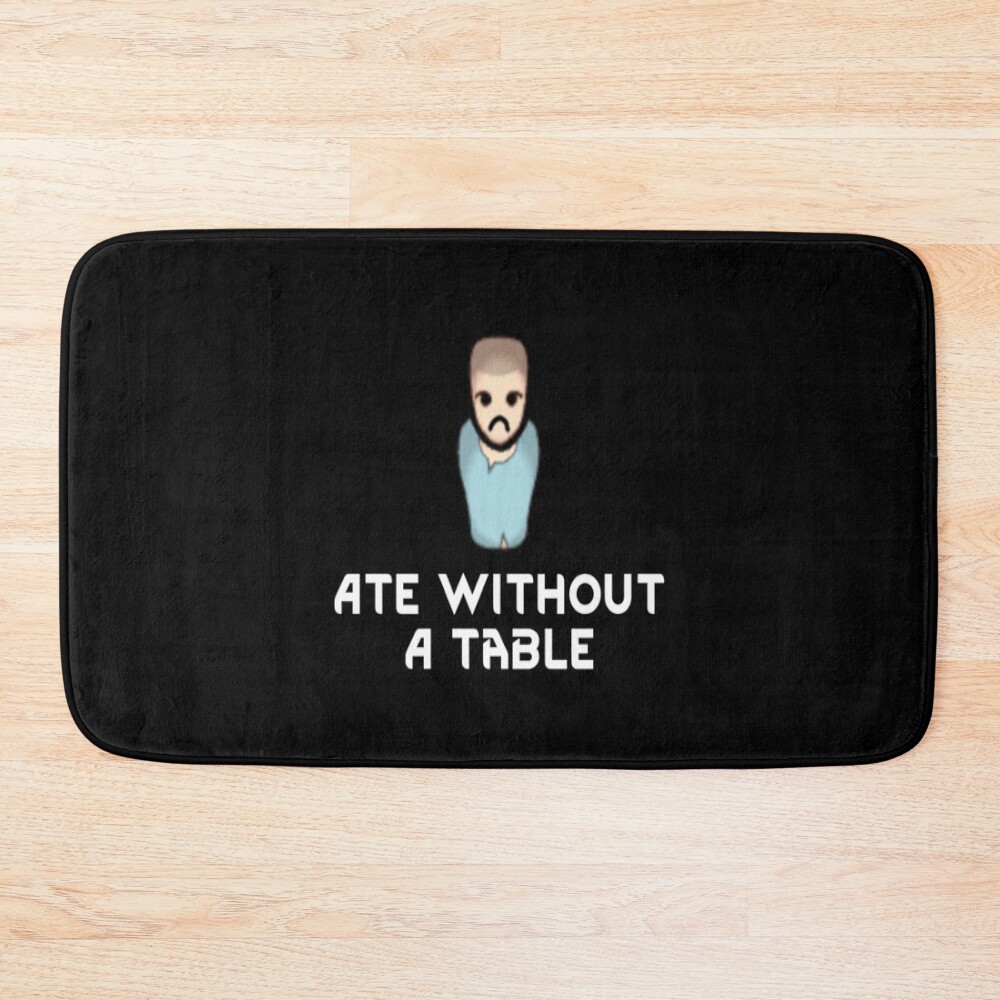 Sad Pawn That Ate Without A Table In Rimworld Male80 Bath Mat
