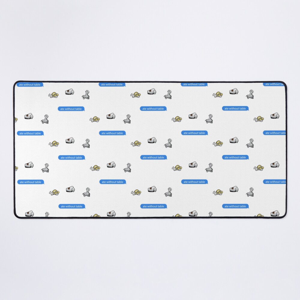 Ate Without Table Rimworld Meme Game Mouse Pad