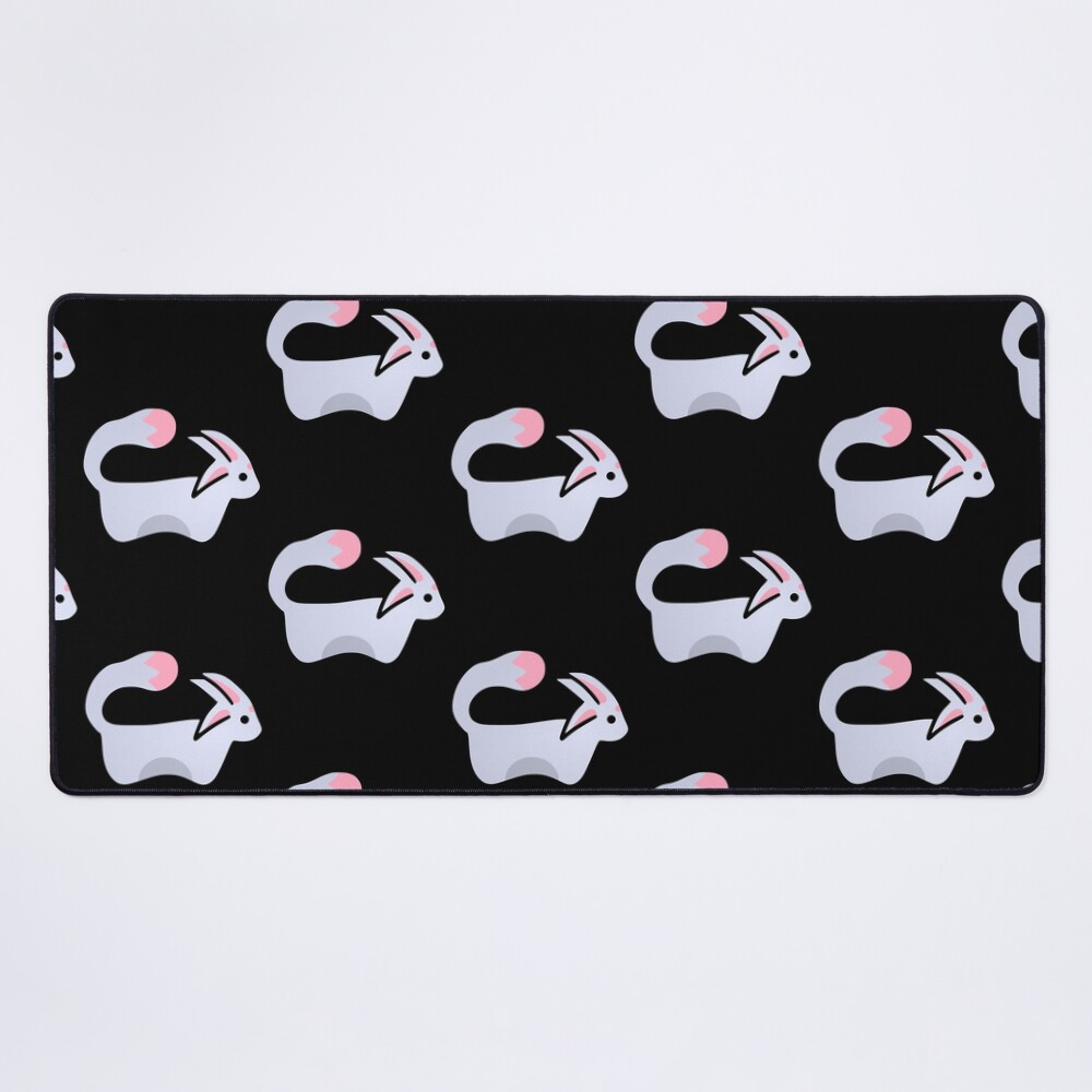 Rimworld Cat Pink Mouse Pad