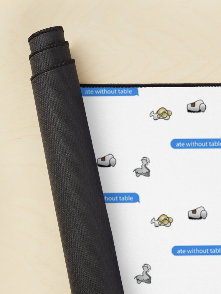 Ate Without Table Rimworld Meme Game Mouse Pad - Image 2