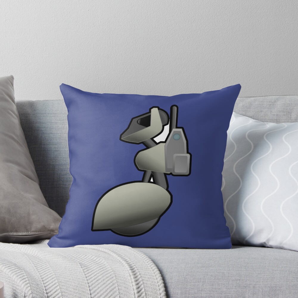 Rimworld Mechanoid Lancer Throw Pillow