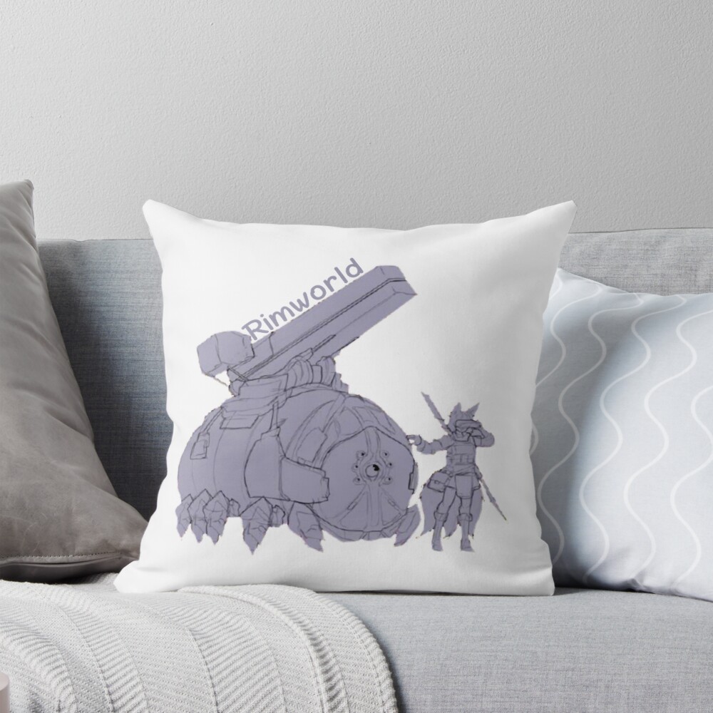 Rimworld Basic Throw Pillow