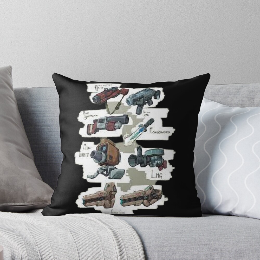 Rimworld Vingtage Throw Pillow